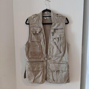 80s Vintage Banana Republic Utility Vest